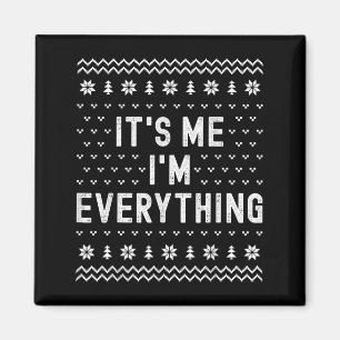 Ich bin alles, was Weihnachten passt, Paar W Magnet