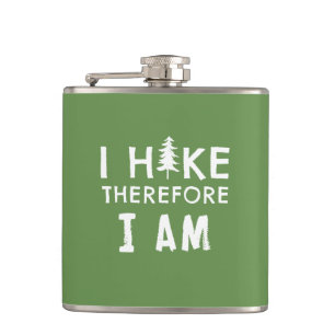 Ich bin also wandern flachmann