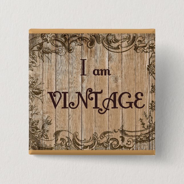 Ich bin alt button (Vorderseite)