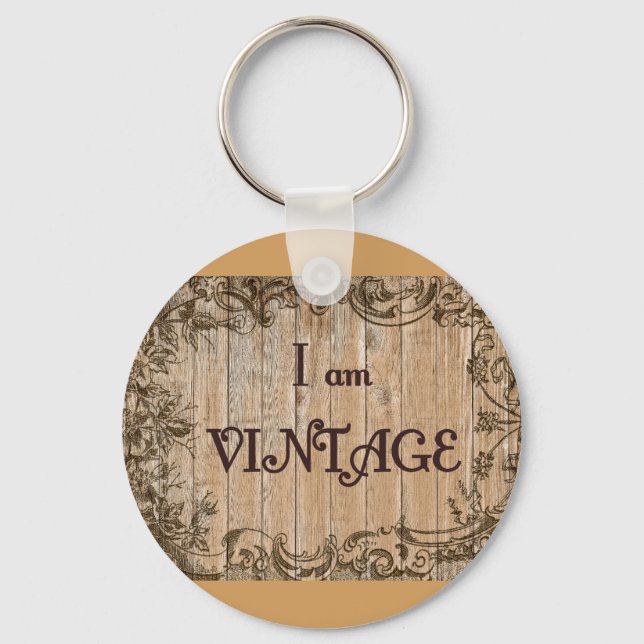 Ich bin alt schlüsselanhänger (Vorderseite)