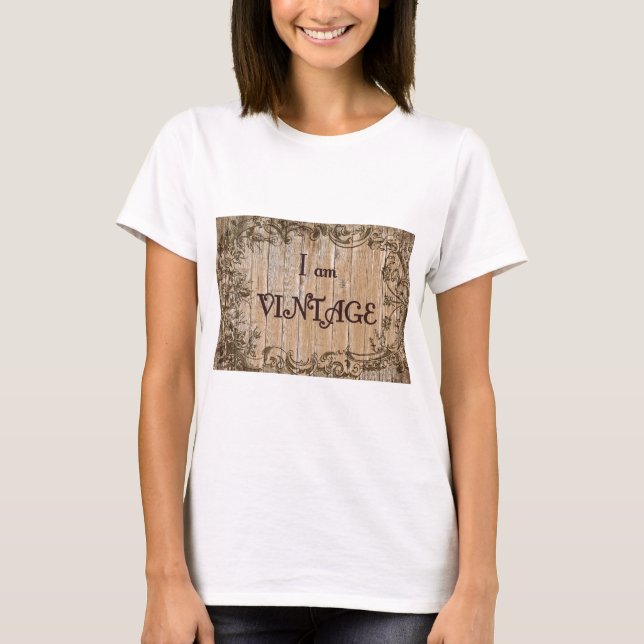 Ich bin alt T-Shirt (Vorderseite)