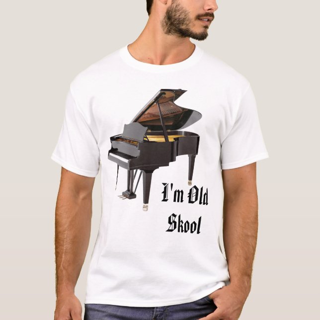 Ich bin altes Skool T-Shirt (Vorderseite)