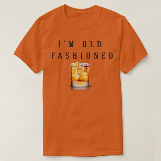 Ich bin altmodisch 1 T-Shirt (Design vorne)