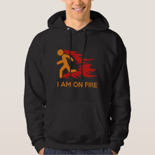 Ich bin am Feuer Hoodie