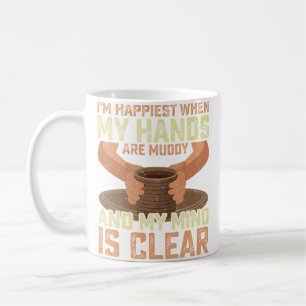 ICH BIN AM GLÜCKLICHSTEN, WENN MEINE HÄNDE VOLLER KAFFEETASSE