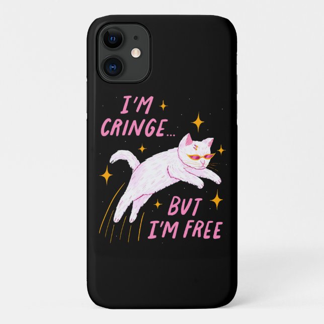 Ich bin am Rande, aber ich bin frei Case-Mate iPhone Hülle (Rückseite)