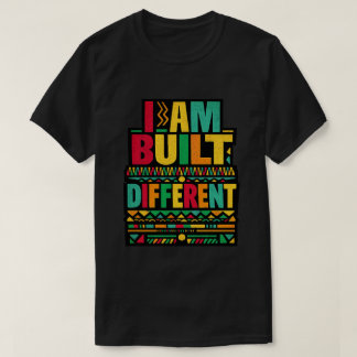 Ich bin anders Retro-Typografie aufgebaut T-Shirt