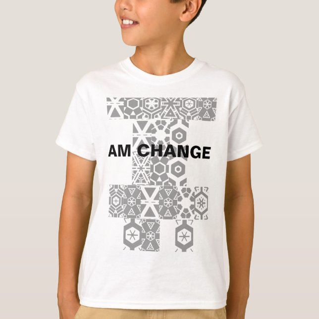Ich bin Änderung - I des Kindes T-Shirt (Vorderseite)