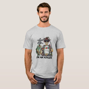 Ich bin Angelsportler T-Shirt