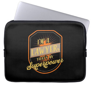 Ich bin Anwältin Laptopschutzhülle
