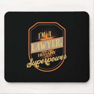 Ich bin Anwältin Mousepad