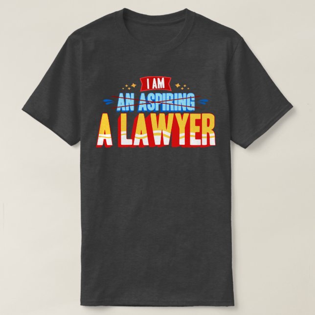 Ich bin Anwältin T-Shirt (Design vorne)