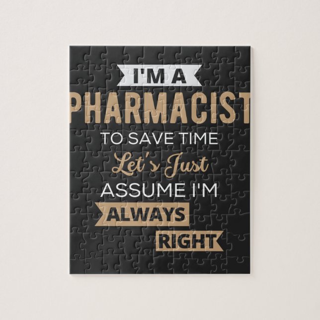 Ich bin Apotheker, um Zeit Retten. Nehmen wir mal  Puzzle (Vertikal)