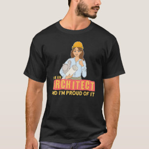 Ich bin Architekt in Gebäude Construction Architec T-Shirt