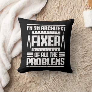 Ich bin Architekt und habe alle Vintagen Probleme  Kissen