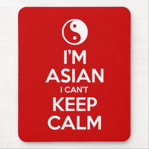Ich bin Asiatin und kann nicht Ruhe Behalten haben Mousepad
