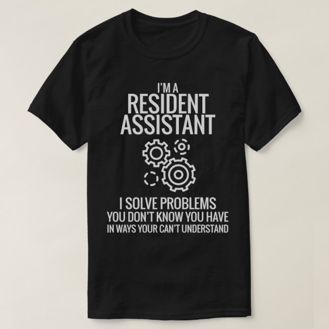Ich bin Assistentin T-Shirt (Design vorne)