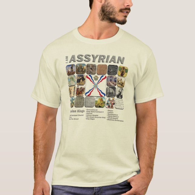 Ich bin Assyrian T-Shirt (Vorderseite)