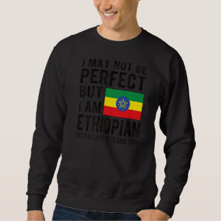 Ich bin Äthiopische Flagge Äthiopien Heritage Äthi Sweatshirt