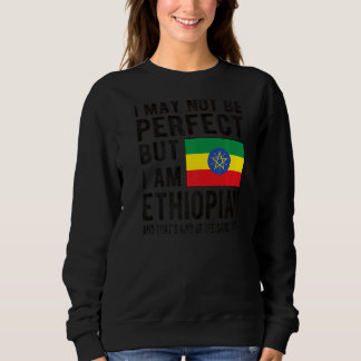 Ich bin Äthiopische Flagge Äthiopien Heritage Äthi Sweatshirt