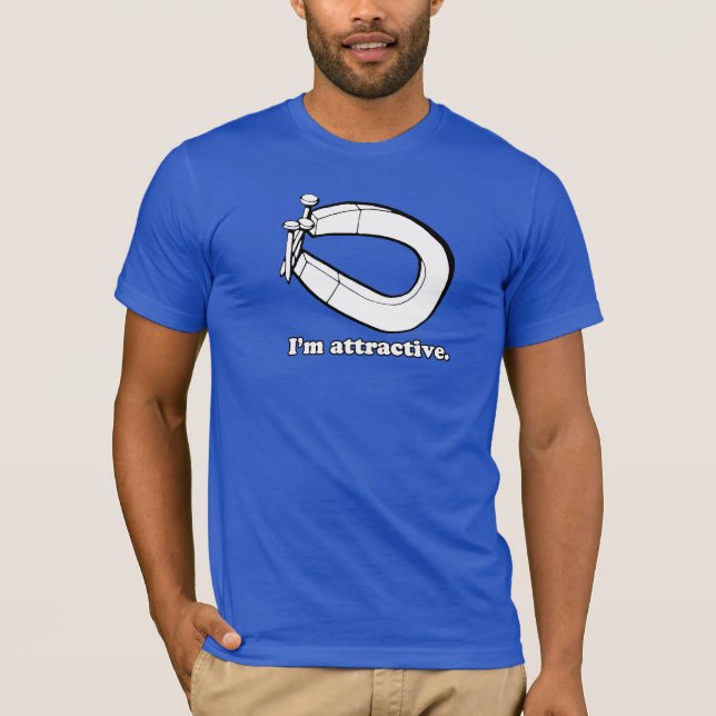 ICH BIN ATTRAKTIV T-Shirt (Vorderseite)