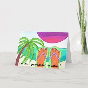 Ich bin auf dauerhaften Ferien… Karte