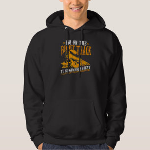Ich bin auf dem richtigen Weg zu einer großen Eise Hoodie