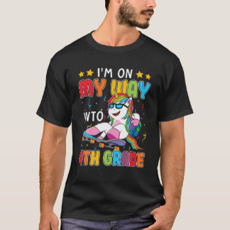 Ich bin auf dem Weg in die vierte Klasse der Kinde T-Shirt