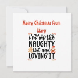 "Ich bin auf der Liste der Ungläubigen und liebe e Feiertagskarte