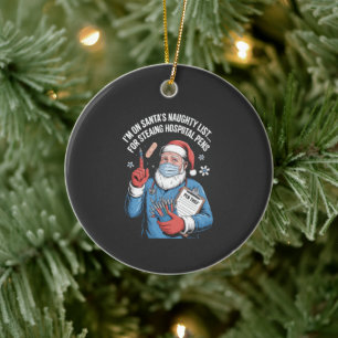 Ich bin auf der Liste der Unheilbaren, um das Kran Keramik Ornament