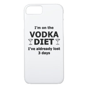 Ich bin auf der Vodka-Diät Case-Mate iPhone Hülle