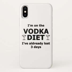 Ich bin auf der Wodka-Diät Case-Mate iPhone Hülle