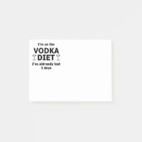 Ich bin auf der Wodka-Diät