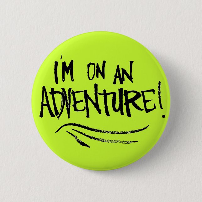 Ich bin auf einem Abenteuer! button (Vorderseite)