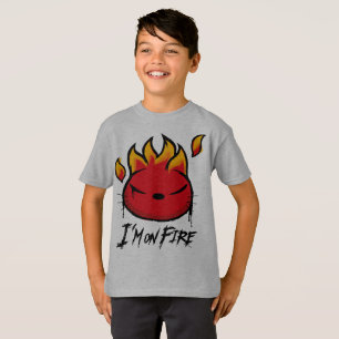 Ich bin auf Feuer. Für die die Liebebasketball T-Shirt