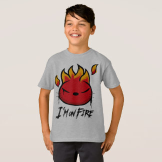 Ich bin auf Feuer. Für die die Liebebasketball T-Shirt