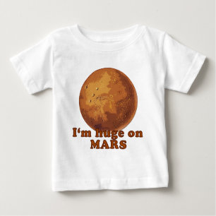 Ich bin auf Mars-Marsmensch-Spaß enorm Baby T-shirt