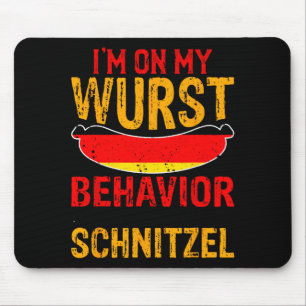 Ich bin auf meinem besten Verhalten, ist mir doch Mousepad