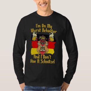 Ich bin auf meinem Wurst-Verhalten und es ist mir T-Shirt