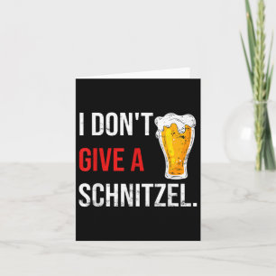 Ich bin auf meinem Wurstverhalten und ich gebe kei Karte
