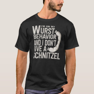 Ich bin auf meinem Wurstverhalten und schnüffle ni T-Shirt