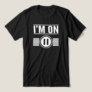 Ich bin auf Pause. Funny Zitat Tri-Blend Shirt