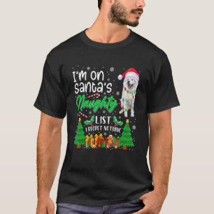 Ich bin auf Santa's unheimlich Niedlichen amerikan T-Shirt
