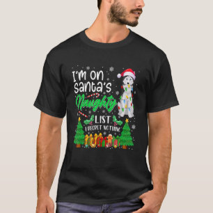 Ich bin auf Santa's unheimlich Niedlicher sibirisc T-Shirt