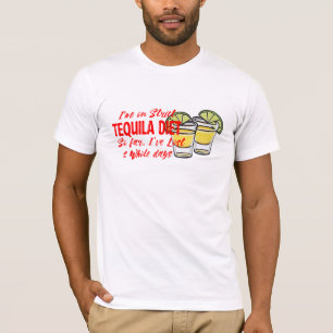Ich bin auf Tequila Diet Funny Graphic T-Shirts De