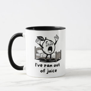 Ich Bin Ausgelaufen Saft Spa&szlig;iger Zitronenwi Tasse