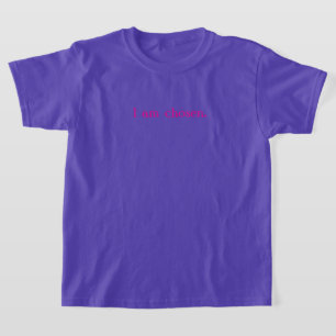 Ich bin ausgewählt Girls Basic T - Shirt