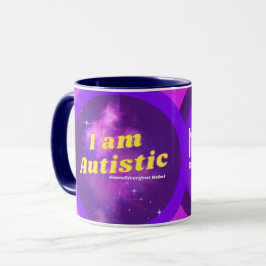 Ich BIN Autistische NeuroDivergent Rebel Coffee Ta Tasse