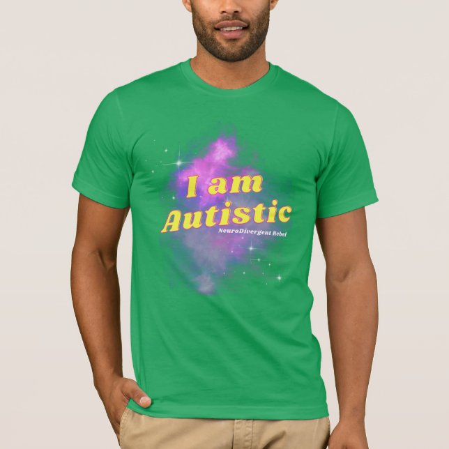 ICH BIN AUTISTISCHES Shirt (Vorderseite)