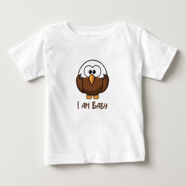Ich bin Baby Eagle Baby T-shirt (Vorderseite)